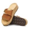 Almina din piele nubuc Pecan