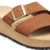 Almina din piele nubuc Pecan