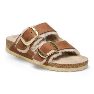 Arizona Big Buckle Shearling Piele naturală uleioasă