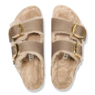 Arizona Big Buckle Shearling Piele naturală uleioasă