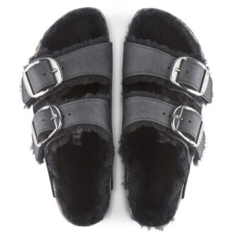 Arizona Big Buckle Shearling Piele naturală uleioasă