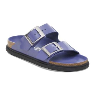 Arizona Droplet Buckle Piele naturală lăcuită