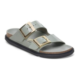 Arizona Droplet Buckle Piele naturală lăcuită