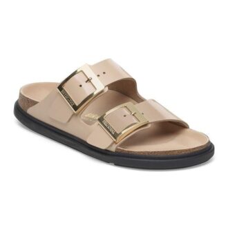 Arizona Droplet Buckle Piele naturală lăcuită