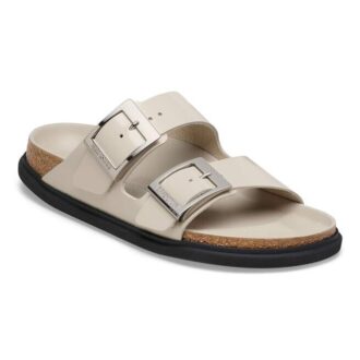 Arizona Droplet Buckle Piele naturală lăcuită