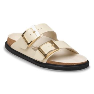 Arizona Droplet Buckle Piele naturală lăcuită