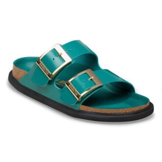 Arizona Droplet Buckle Piele naturală lăcuită