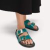 Arizona Droplet Buckle Piele naturală lăcuită Arizona Droplet Buckle Piele naturală lăcuită