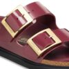 Arizona Droplet Buckle Piele naturală lăcuită Arizona Droplet Buckle Piele naturală lăcuită