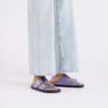 Arizona Droplet Buckle Piele naturală lăcuită Arizona Droplet Buckle Piele naturală lăcuită