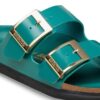 Arizona Droplet Buckle Piele naturală lăcuită Arizona Droplet Buckle Piele naturală lăcuită