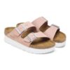 Arizona Flex Platform Nubuck Leather Soft Pink