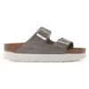 Arizona Flex Platform Piele Nubuck Gri Porumbel Arizona Flex Platform Piele Nubuck Gri Porumbel