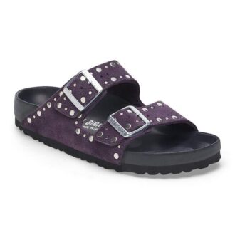 Arizona Rivets Piele de căprioară Acai