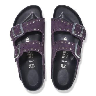 Arizona Rivets Piele de căprioară Acai
