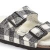 Arizona Shearling Piele de căprioară – Shearling Plaid Alb Arizona Shearling Piele de căprioară – Shearling Plaid Alb