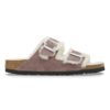 Arizona Shearling Piele de căprioară-Shearling Violet decolorat Arizona Shearling Piele de căprioară-Shearling Violet decolorat