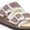 Arizona Shearling Piele de căprioară-Shearling Violet decolorat Arizona Shearling Piele de căprioară-Shearling Violet decolorat