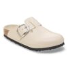 Boston Big Buckle din piele naturală