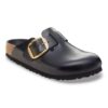 Boston Big Buckle din piele naturală