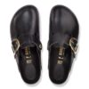 Boston Big Buckle din piele naturală