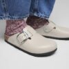 Boston Big Buckle din piele naturală