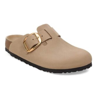 Boston Big Buckle din piele naturală uleioasă