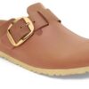 Boston Big Buckle din piele naturală uleioasă