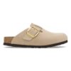Boston Big Buckle Piele Nubuk