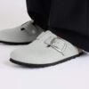 Boston Big Buckle Piele Nubuk