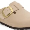 Boston Big Buckle Piele Nubuk
