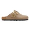 Boston Big Buckle Shearling Piele naturală uleioasă