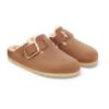 Boston Big Buckle Shearling Piele naturală uleioasă