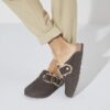 Boston Bold din piele de oaie, culoare espresso Boston Bold din piele de oaie, culoare espresso