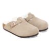 Boston Shearling pentru copii, din piele de căprioară și blană Boston Shearling pentru copii, din piele de căprioară și blană