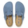 Boston Soft Footbed Piele de căprioară Albastru elementar Boston Soft Footbed Piele de căprioară Albastru elementar