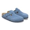 Boston Soft Footbed Piele de căprioară Albastru elementar Boston Soft Footbed Piele de căprioară Albastru elementar