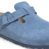 Boston Soft Footbed Piele de căprioară Albastru elementar Boston Soft Footbed Piele de căprioară Albastru elementar