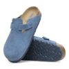 Boston Soft Footbed Piele de căprioară Albastru elementar Boston Soft Footbed Piele de căprioară Albastru elementar