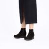 Ebba Piele de căprioară Negru Negru Ebba Piele de căprioară Negru Negru