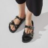 Franca Piele naturală lăcuită Negru lucios Franca Piele naturală lăcuită Negru lucios