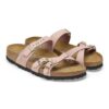 Franca Soft FootbedN Piele nubuc roz pal Franca Soft FootbedN Piele nubuc roz pal