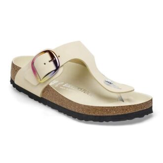 Gizeh Big Buckle din piele naturală nubuc