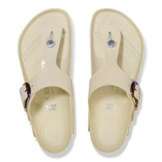 Gizeh Big Buckle din piele naturală nubuc