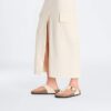 Gizeh Big Buckle din piele naturală nubuc Gizeh Big Buckle din piele naturală nubuc