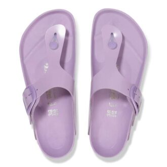 Gizeh Big Buckle Piele naturală Lacată Crocus