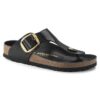 Gizeh Big Buckle Piele naturală lăcuită Gizeh Big Buckle Piele naturală lăcuită