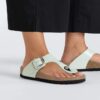 Gizeh Big Buckle Piele naturală lăcuită Gizeh Big Buckle Piele naturală lăcuită
