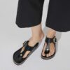 Gizeh Big Buckle Piele naturală lăcuită Gizeh Big Buckle Piele naturală lăcuită
