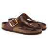 Gizeh Big Buckle Piele naturală Lăcuită High Shine Ciocolată Gizeh Big Buckle Piele naturală Lăcuită High Shine Ciocolată